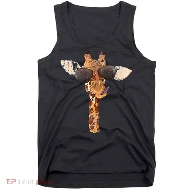 Sunglasses Giraffe Tank Top