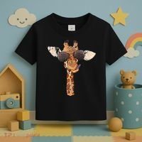 Sunglasses Giraffe Toddler T-Shirt thumb 3