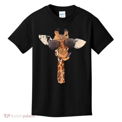 Sunglasses Giraffe Kids T-Shirt