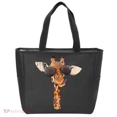 Sunglasses Giraffe Tote Bag