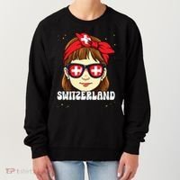 Swiss Girl Switzerland Women's Sweatshirt thumb 0