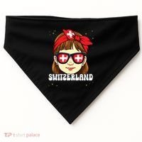 Swiss Girl Switzerland USA-Made Doggie Bandana thumb 0