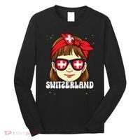 Swiss Girl Switzerland Long Sleeve Shirt thumb 0