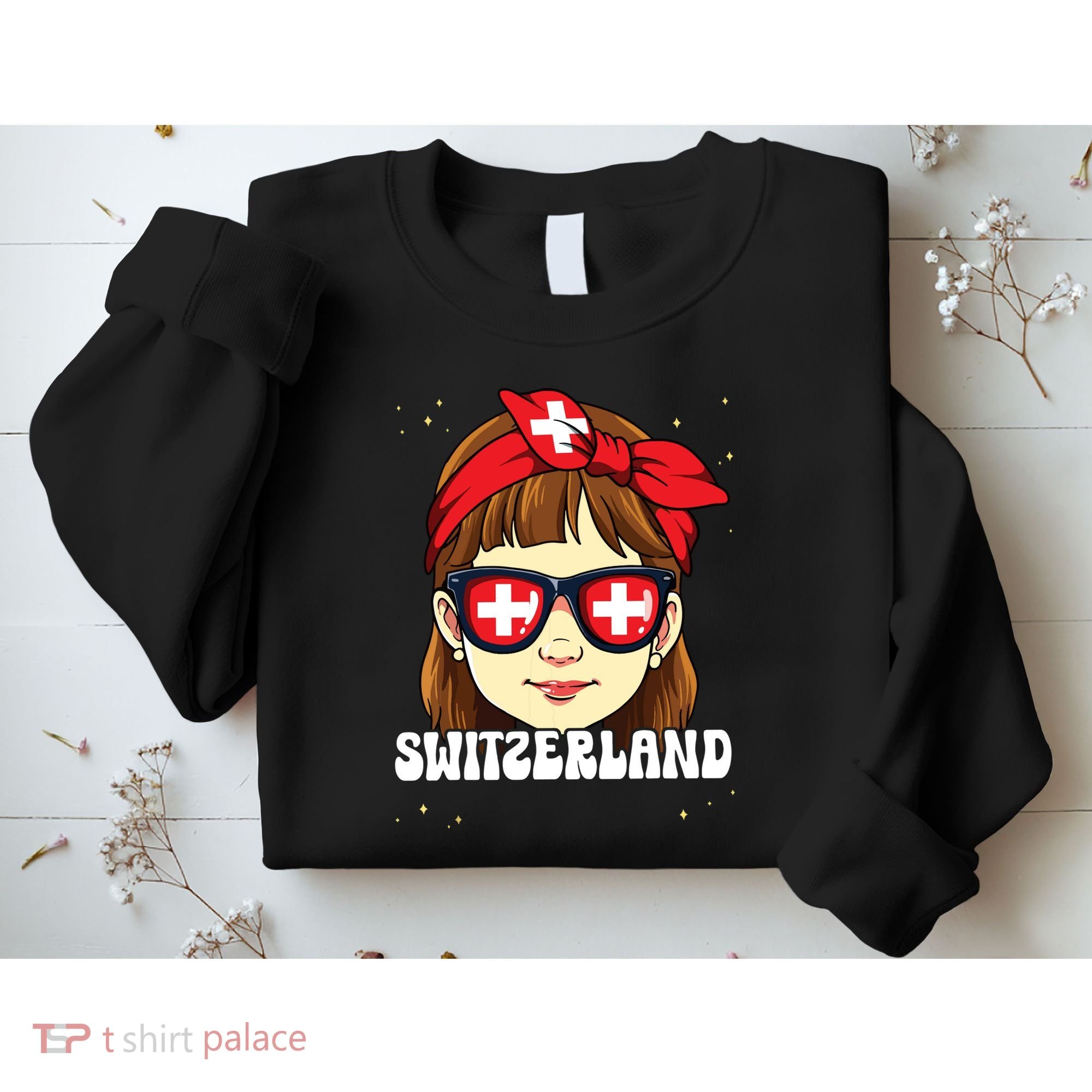 Swiss Girl Switzerland Sweatshirt