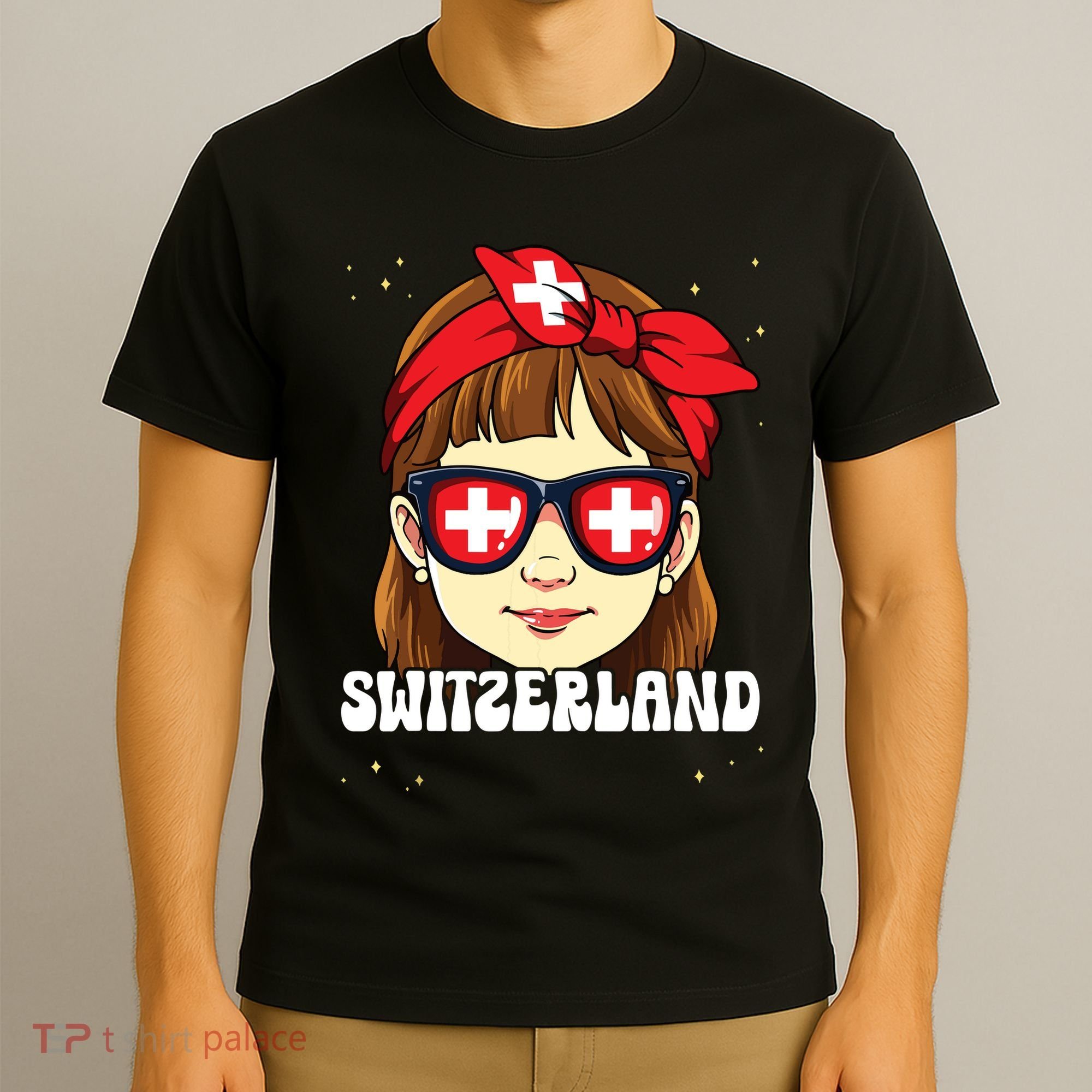 Swiss Girl Switzerland T-Shirt