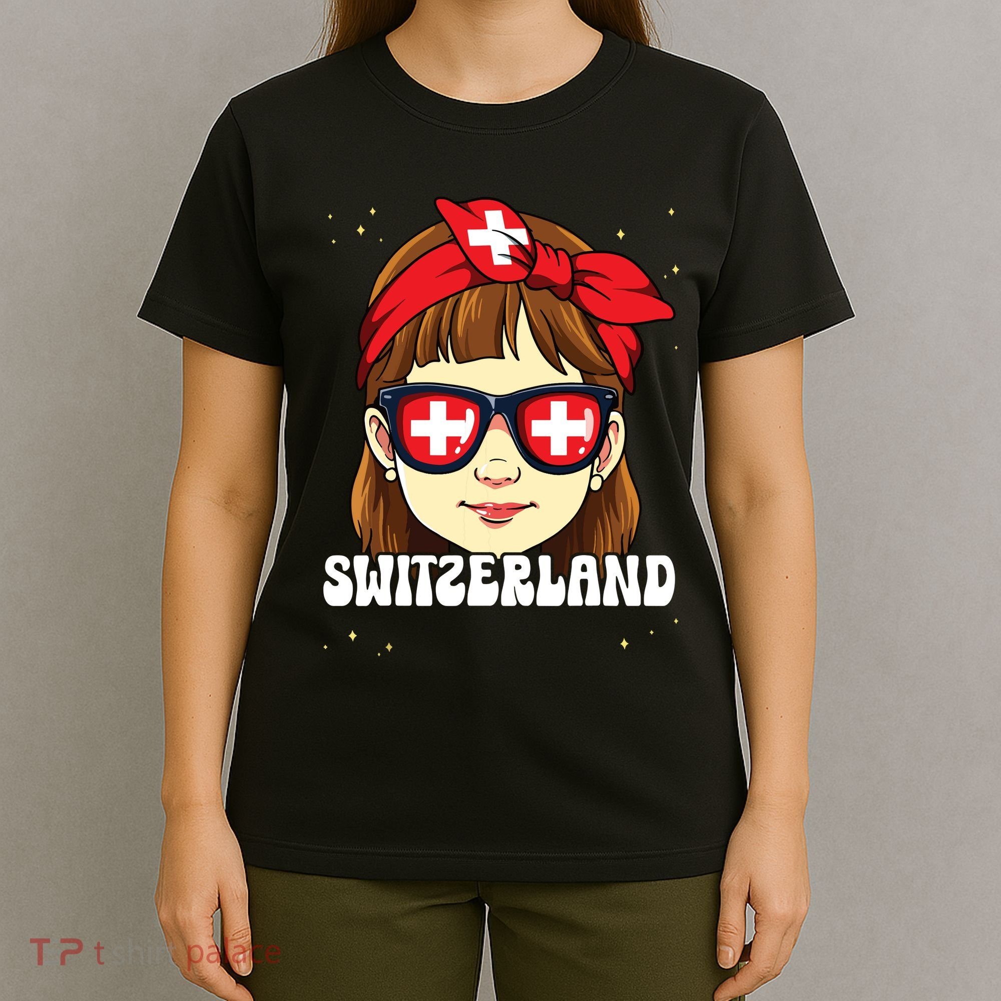 Swiss Girl Switzerland T-Shirt