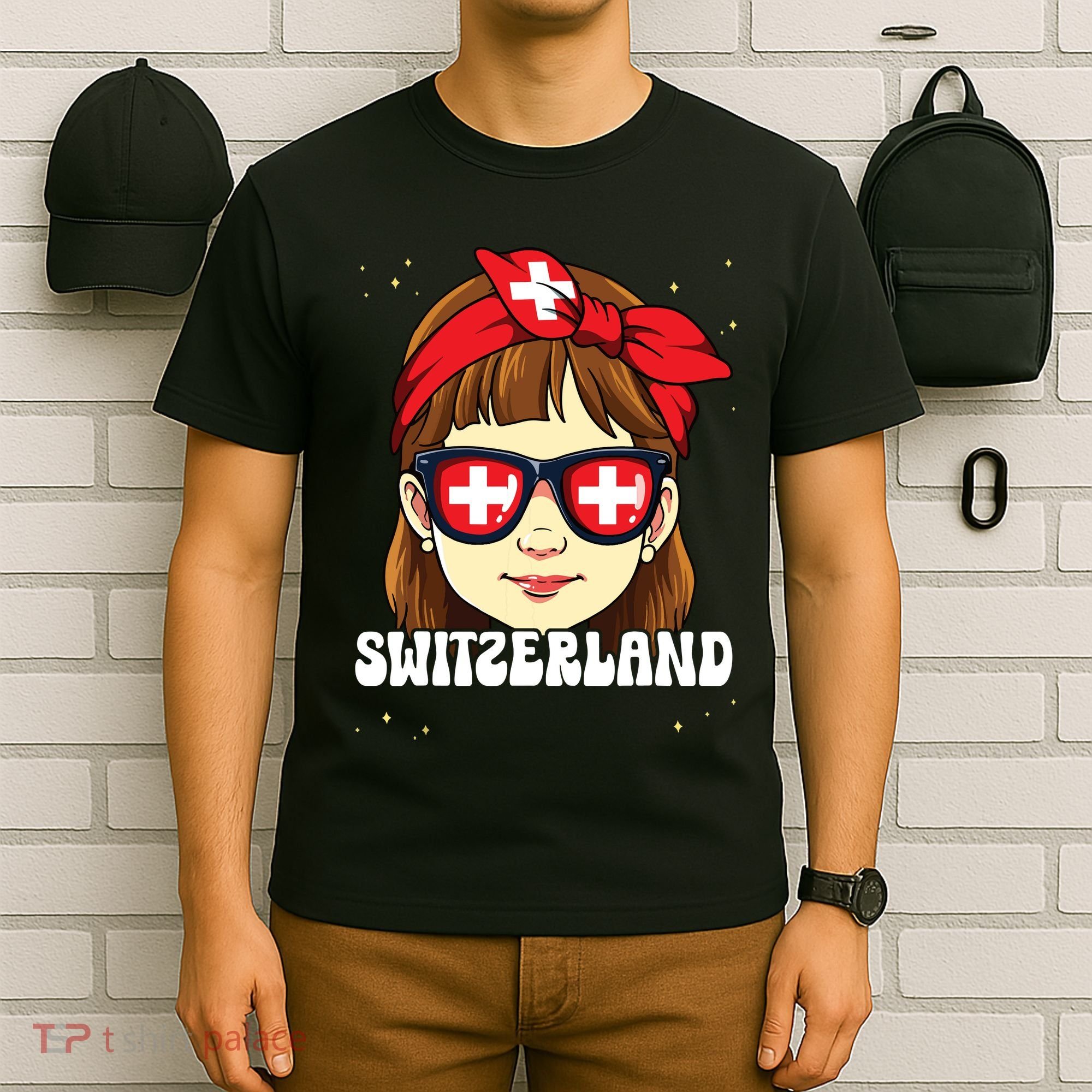 Swiss Girl Switzerland T-Shirt