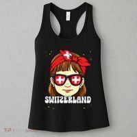 Swiss Girl Switzerland Women's Tank Top thumb 3