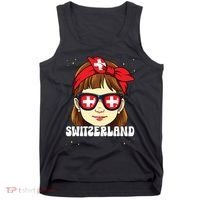 Swiss Girl Switzerland Tank Top thumb 0