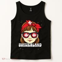 Swiss Girl Switzerland Tank Top thumb 2