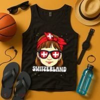 Swiss Girl Switzerland Tank Top thumb 4