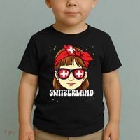 Swiss Girl Switzerland Toddler T-Shirt thumb 2