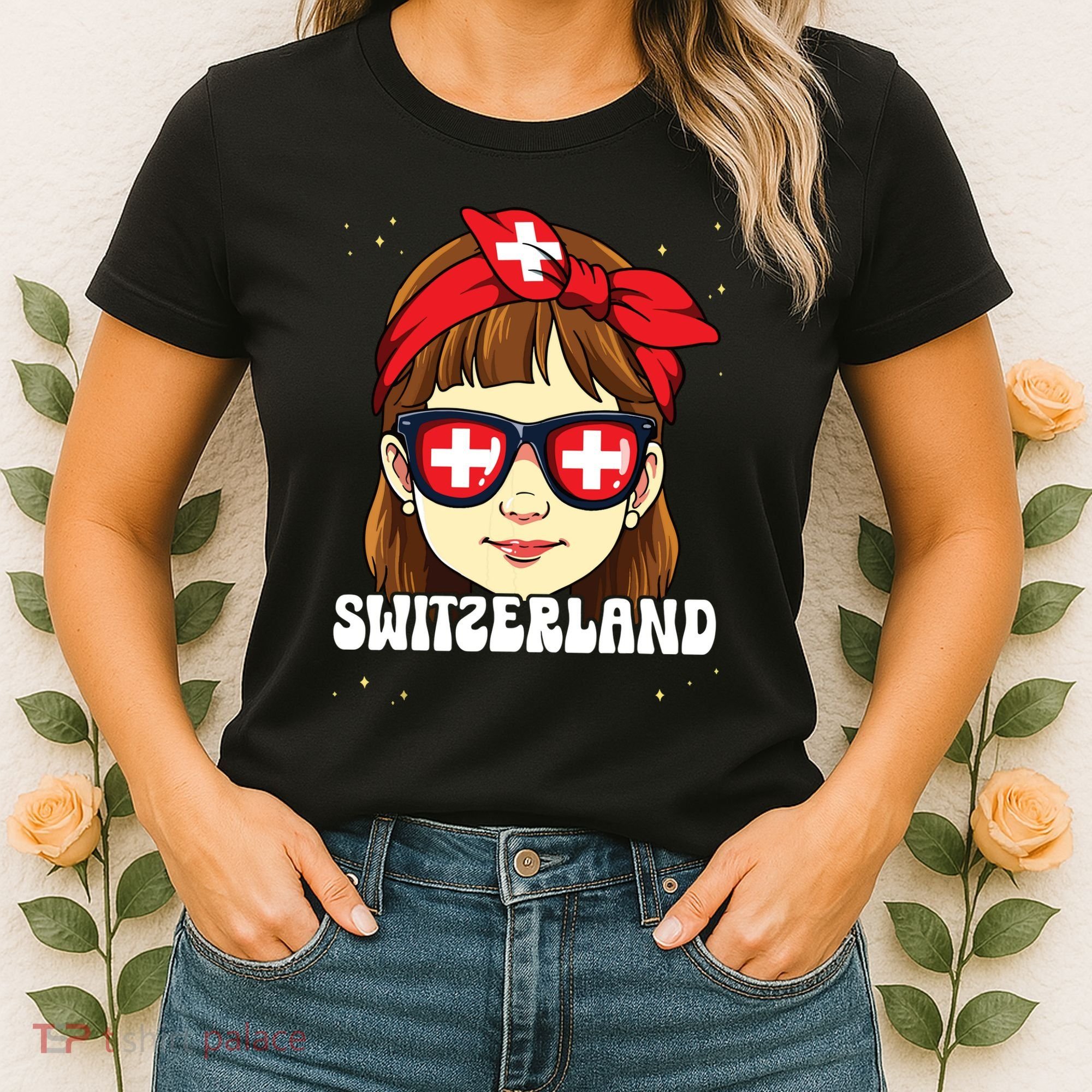 Swiss Girl Switzerland Women's T-Shirt