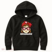 Swiss Girl Switzerland Kids Hoodie thumb 0