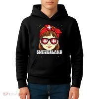 Swiss Girl Switzerland Kids Hoodie thumb 4