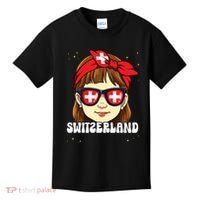 Swiss Girl Switzerland Kids T-Shirt thumb 0