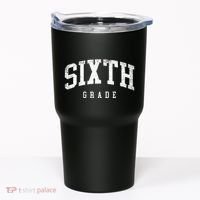 Sixth Grade Squad 6th Grade Team Retro First Day Of School Tumbler thumb 0