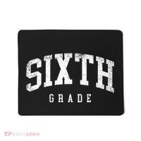 Sixth Grade Squad 6th Grade Team Retro First Day Of School Mousepad thumb 0