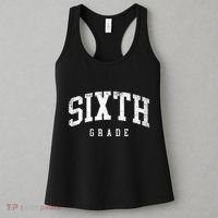 Sixth Grade Squad 6th Grade Team Retro First Day Of School Women's Tank Top thumb 3