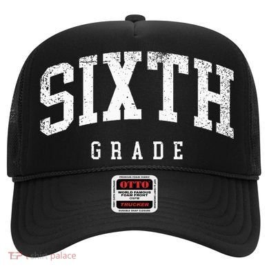 Sixth Grade Squad 6th Grade Team Retro First Day Of School Hat