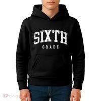 Sixth Grade Squad 6th Grade Team Retro First Day Of School Kids Hoodie thumb 4