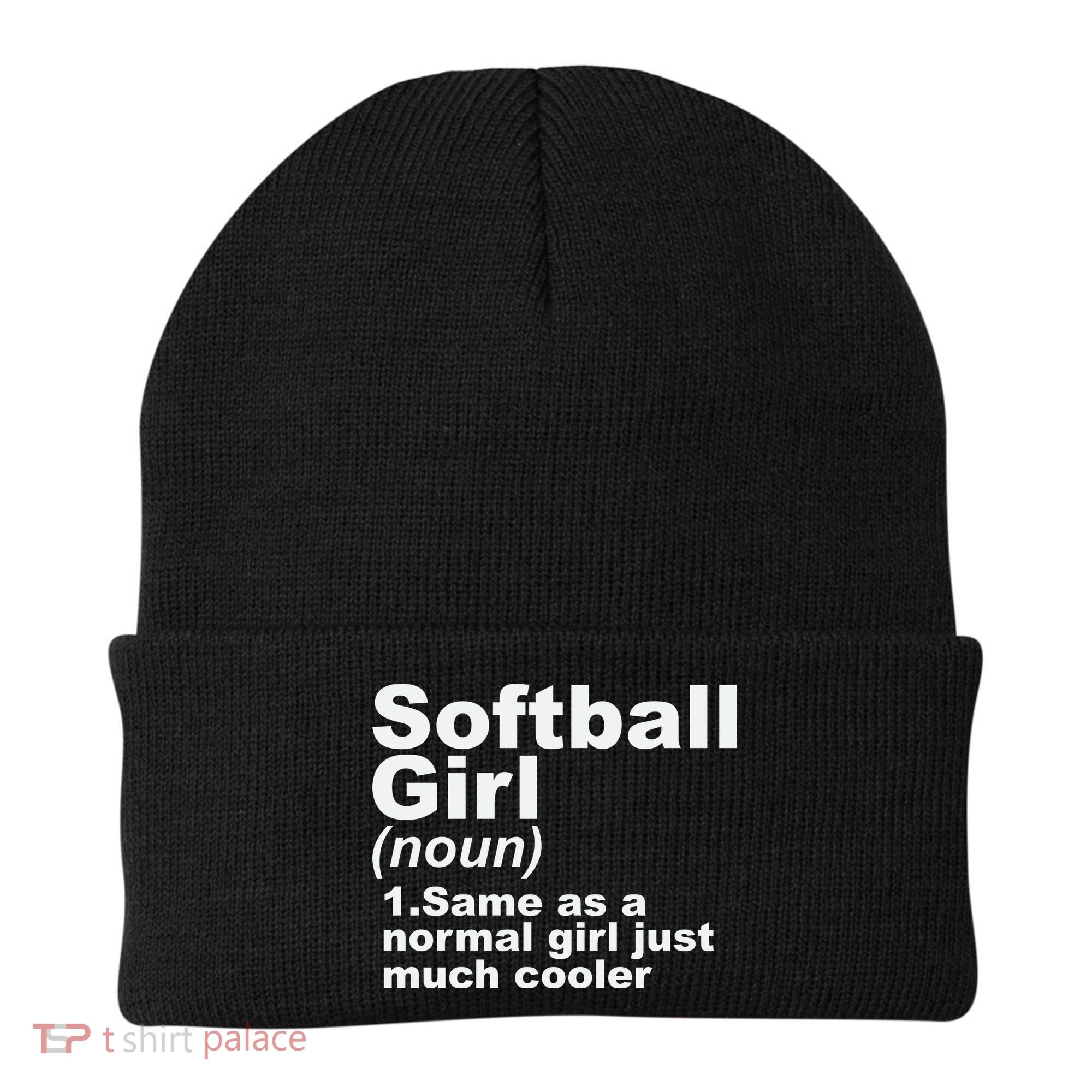 SOFTBALL GIRL Beanie