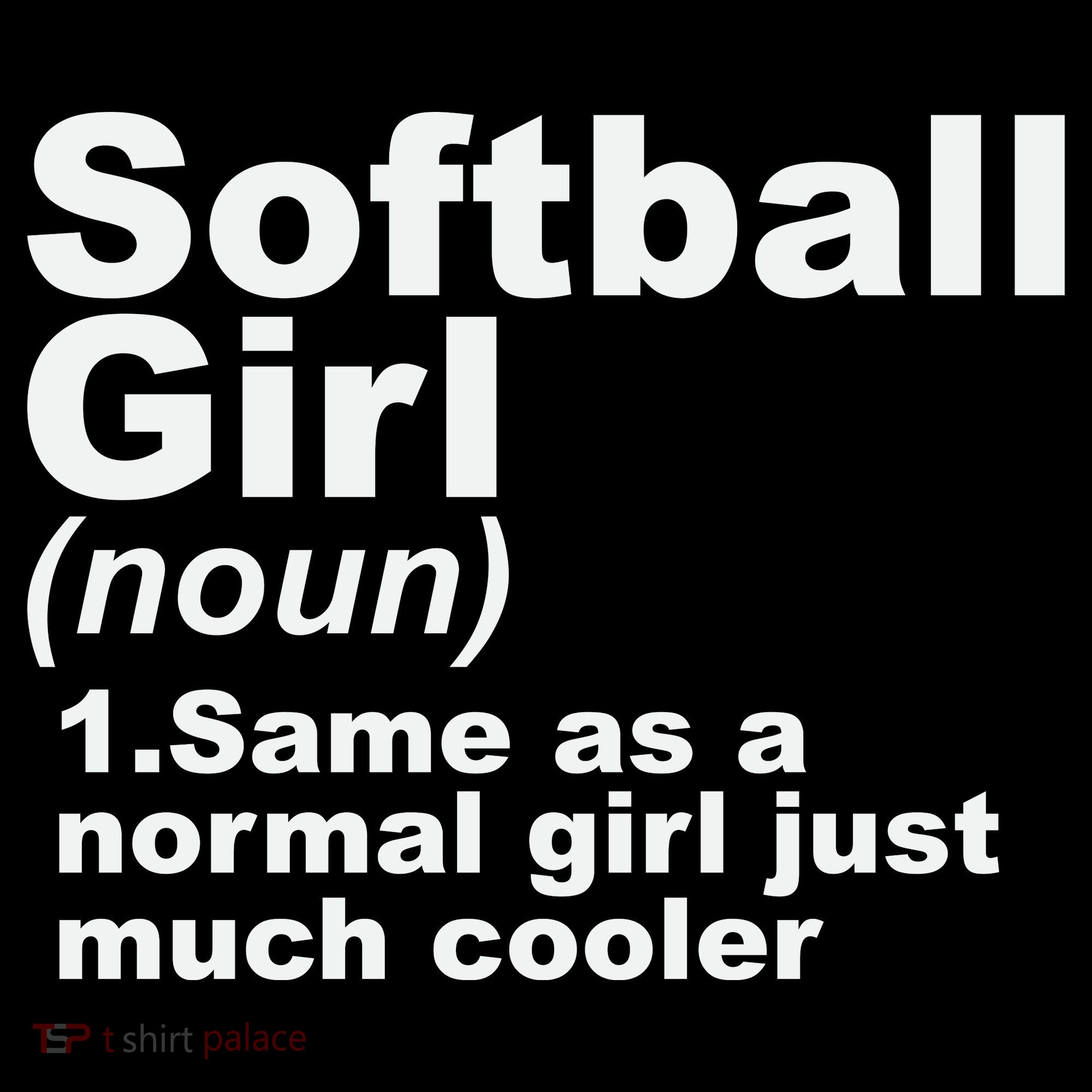 SOFTBALL GIRL Ornament