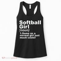 SOFTBALL GIRL Women's Tank Top thumb 0