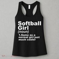 SOFTBALL GIRL Women's Tank Top thumb 3