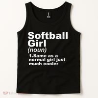 SOFTBALL GIRL Tank Top thumb 2