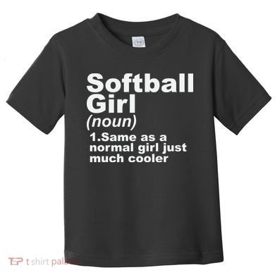 SOFTBALL GIRL Toddler T-Shirt