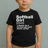 SOFTBALL GIRL Toddler T-Shirt thumb 2