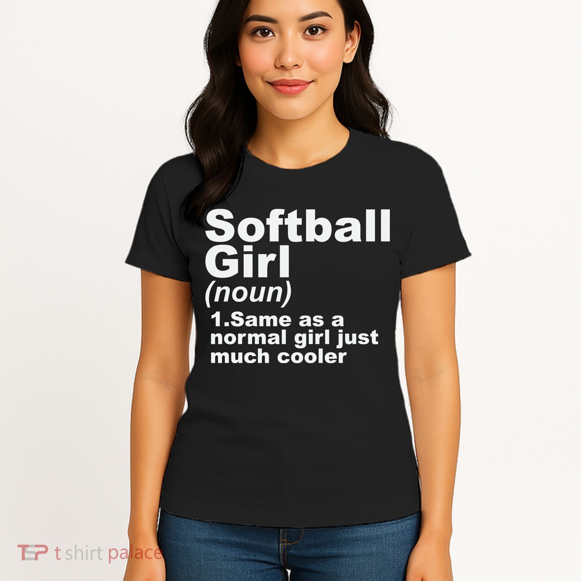 SOFTBALL GIRL Women's T-Shirt