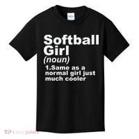 SOFTBALL GIRL Kids T-Shirt thumb 0