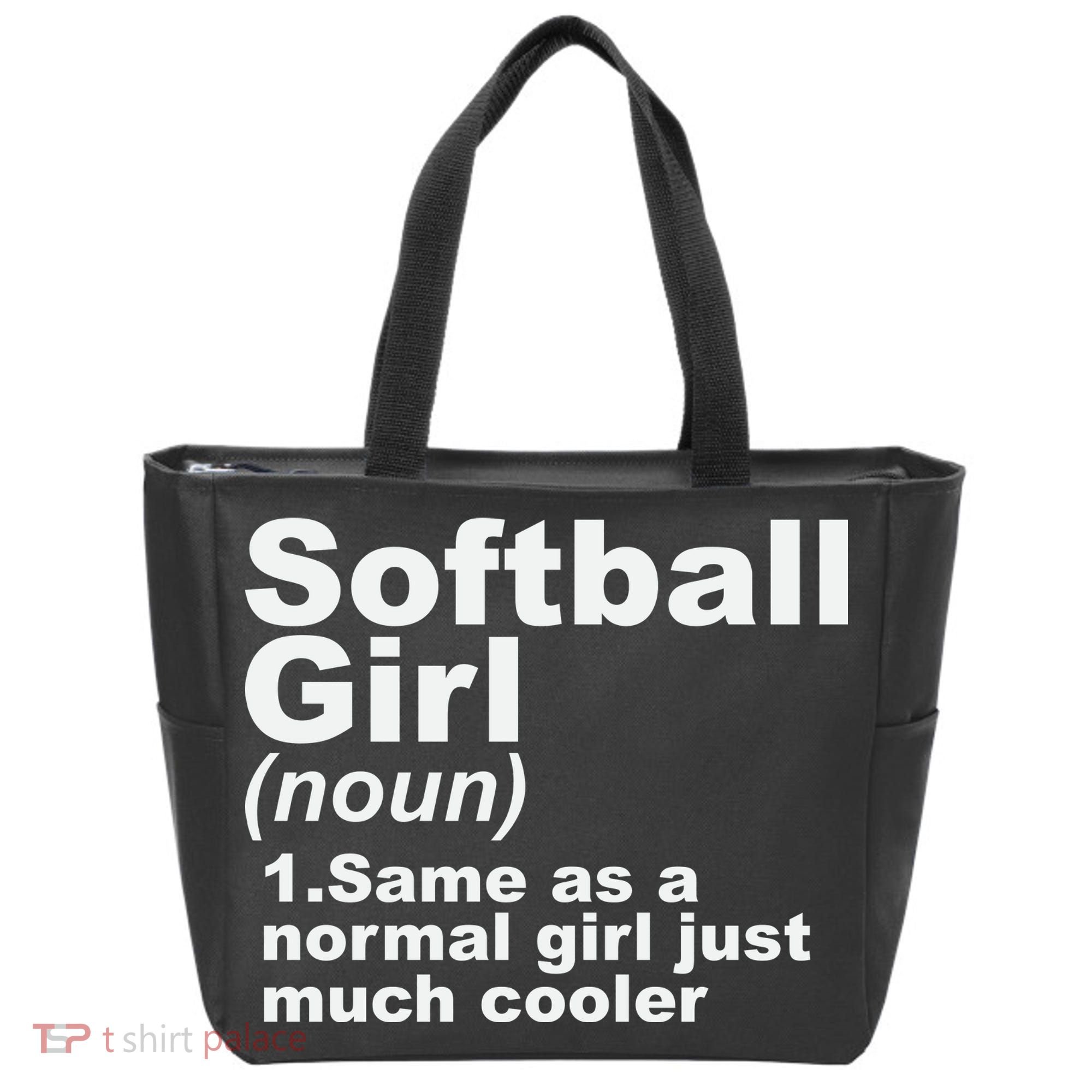 SOFTBALL GIRL Tote Bag