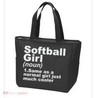 SOFTBALL GIRL Tote Bag thumb 3
