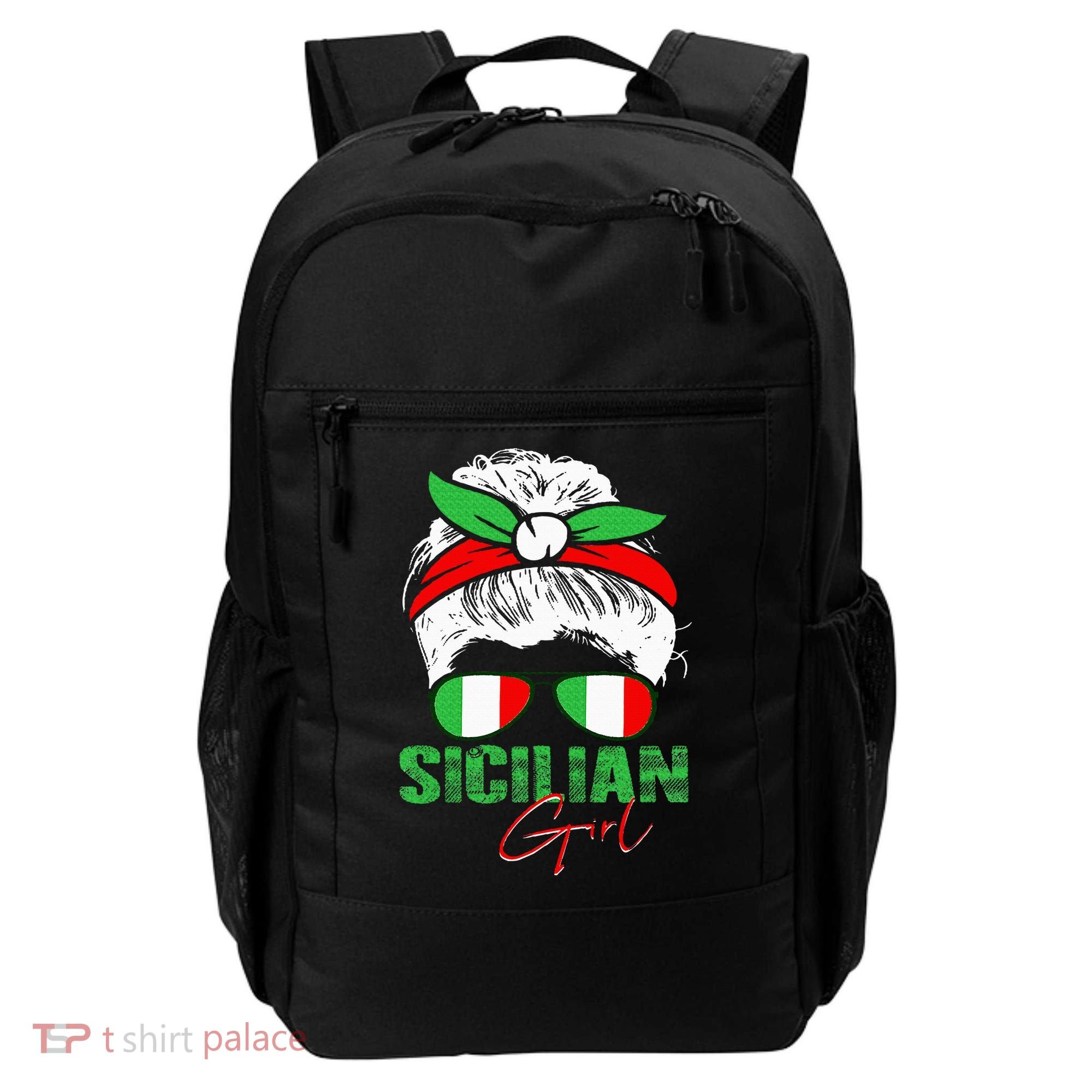 Sicilian Girl Sicily Backpack