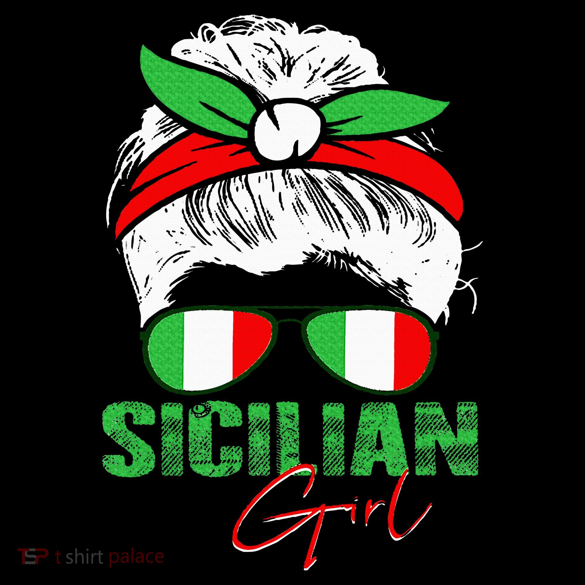 Sicilian Girl Sicily Women's Hoodie