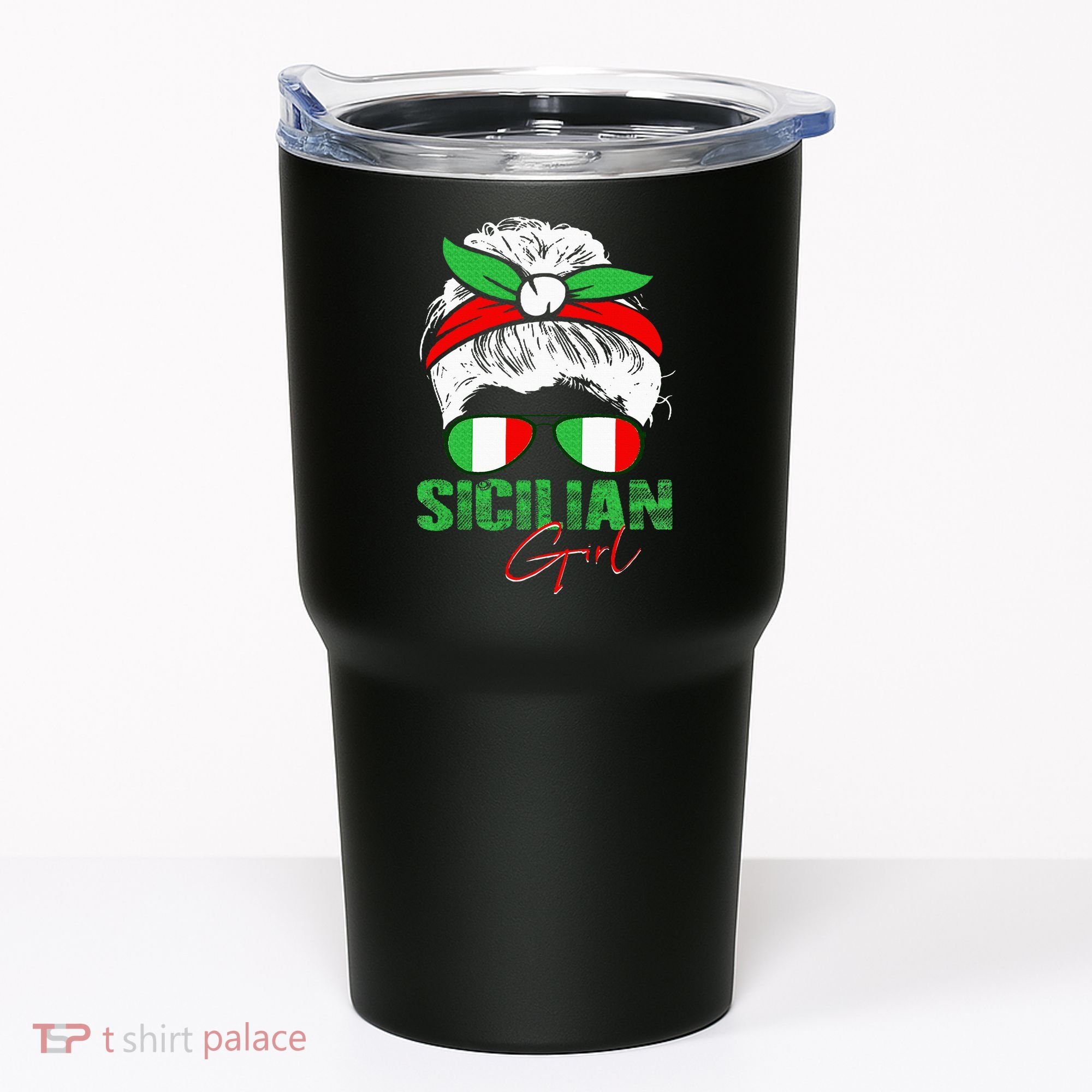 Sicilian Girl Sicily Tumbler