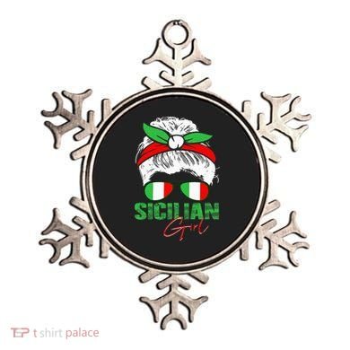Sicilian Girl Sicily Ornament