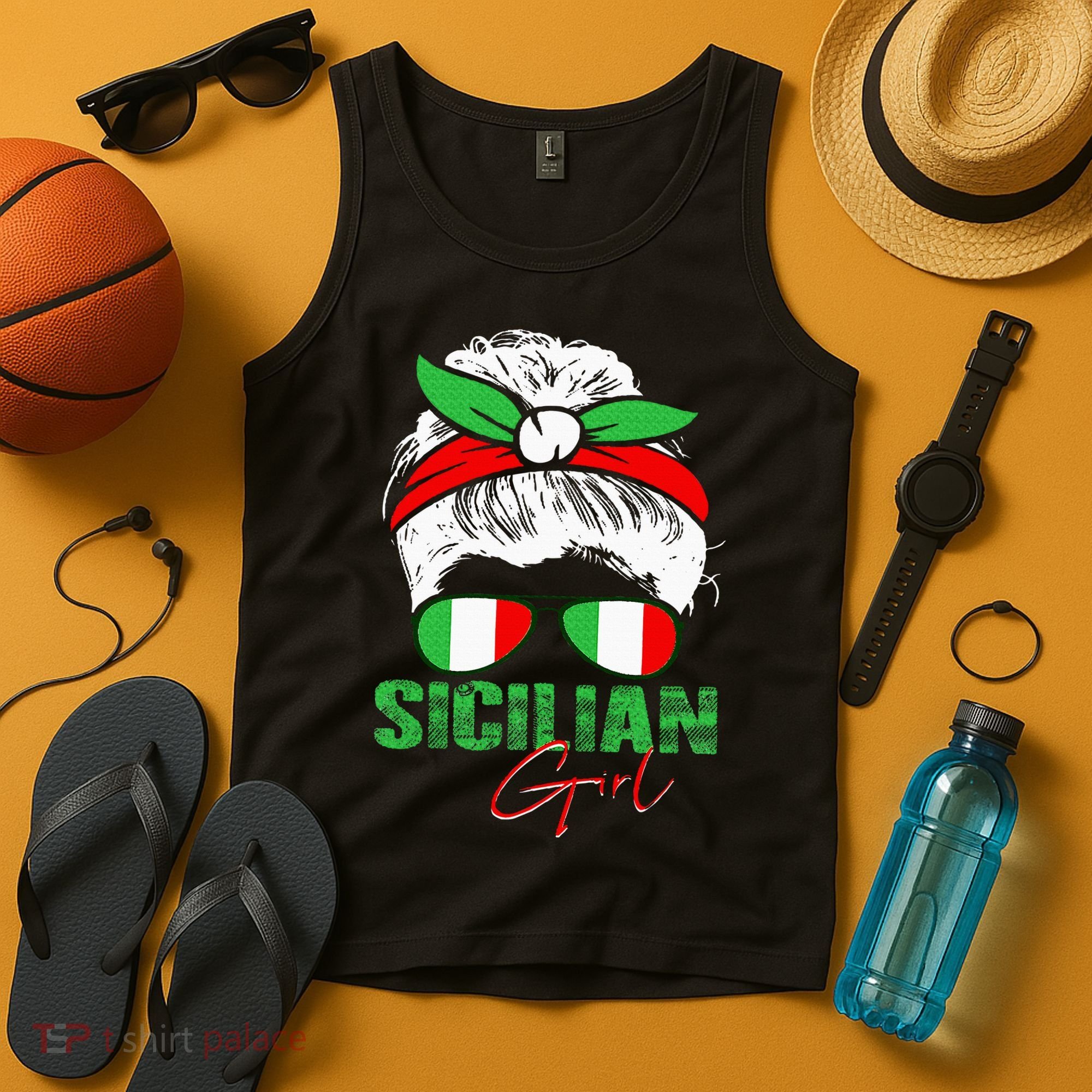 Sicilian Girl Sicily Tank Top