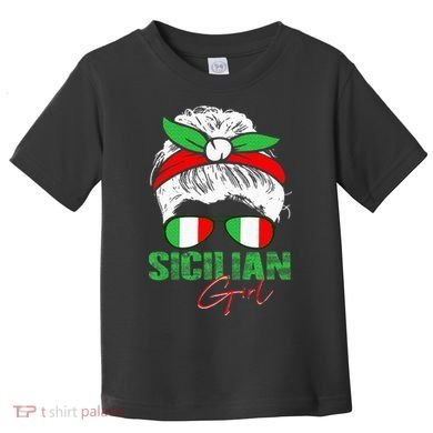 Sicilian Girl Sicily Toddler T-Shirt