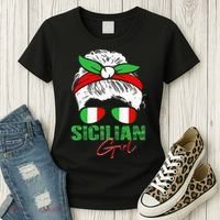Sicilian Girl Sicily Women's T-Shirt thumb 3