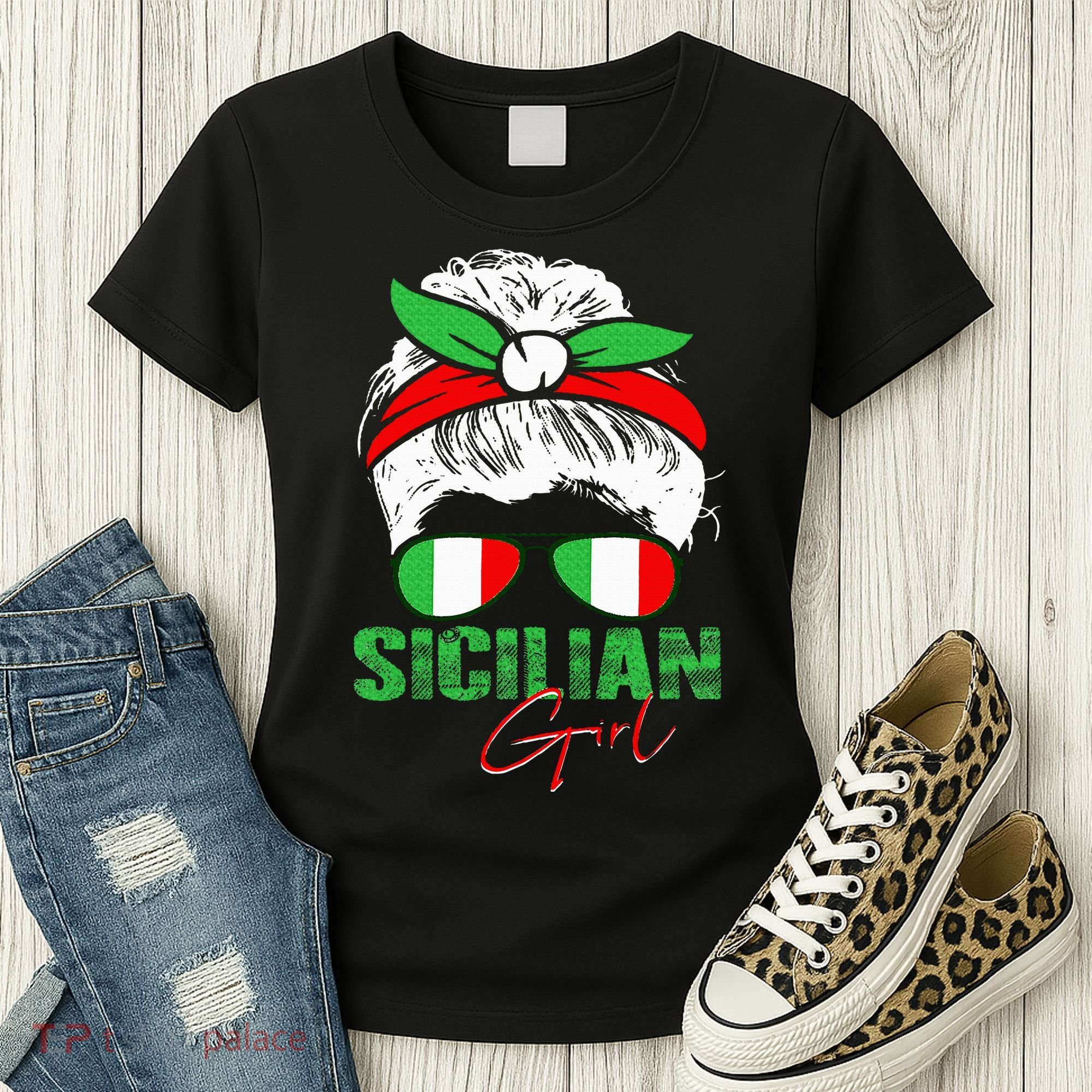 Sicilian Girl Sicily Women's T-Shirt