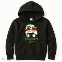 Sicilian Girl Sicily Kids Hoodie thumb 0