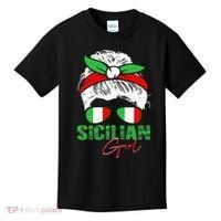 Sicilian Girl Sicily Kids T-Shirt thumb 0