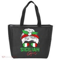 Sicilian Girl Sicily Tote Bag thumb 0