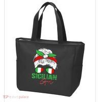 Sicilian Girl Sicily Tote Bag thumb 3
