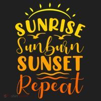 Summer Gift Sunrise Sunburn Sunset Repeat Gift Women's Sweatshirt thumb 2