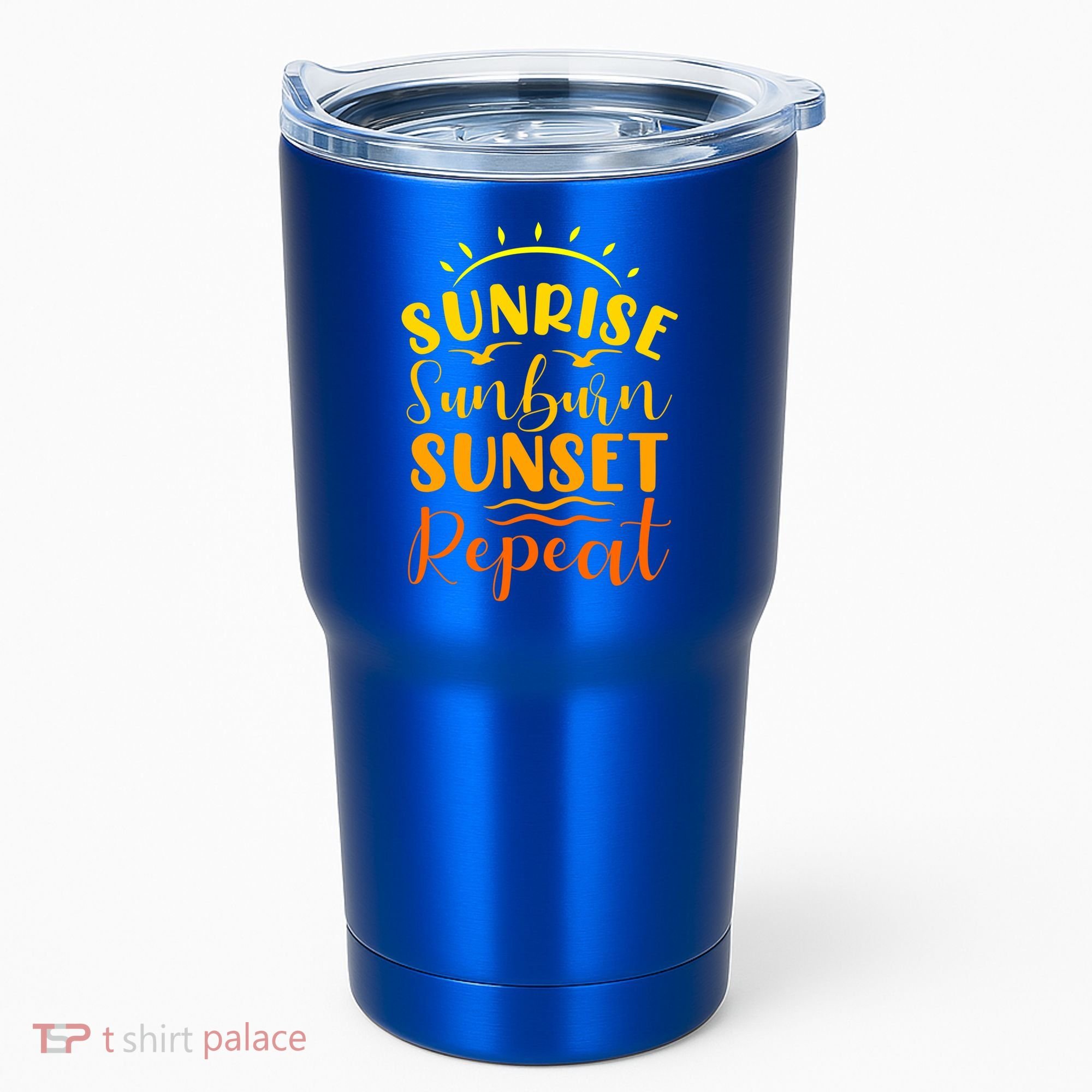 Summer Gift Sunrise Sunburn Sunset Repeat Gift Tumbler